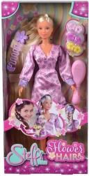 Dukke Steffi med blomsterhår