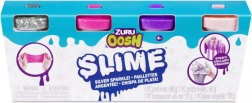 ZURU OOSH Slime – sæt med små tuber 4-pack, glitrende farver