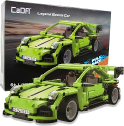 CaDA sportsbil Legend Sports Car med pull-back-mekanisme