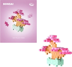 Plus-Plus blomster lyserød bonsai byggesæt
