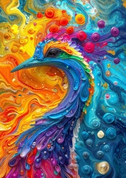 Enjoy puslespil Marmorfjer 1000 brikker