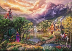 Puzzle SCHMIDT Disney: Snehvide og Dronningen 1000 brikker