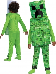 Minecraft børnekostume Creeper 109–126 cm (4–6 år)