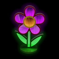 LED neonlys-lampe blomst 2Kids Toys
