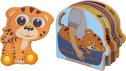 Interaktivt minisæt Tigerunge – legetøj og bog med app