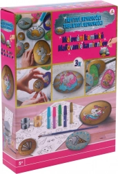 Stenmaling – glitrende enhjørning