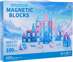 Magnetisk byggesæt ICE SNOW, 100 dele