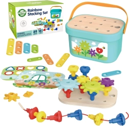 Woopie Grøn Konstruktion Box Motorisk Montessori 12i1