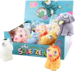 Dyr med store øjne – klembar antistress-legetøj