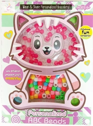 Farverige perler sæt Kat