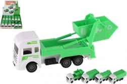 Kommunale tjenester plastbil 12 cm med pullback-funktion
