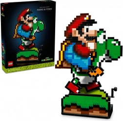 LEGO-figurer Super Mario og Yoshi