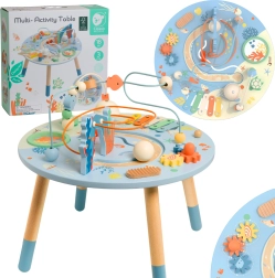 Træ aktivitetsbord Havliv - Musikalsk og pædagogisk