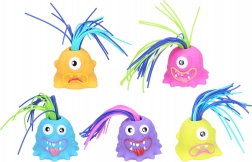 Monster med træk-aktiverede lyde 7 cm