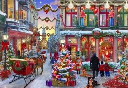 Puslespil Julemagi 1000 brikker BLUEBIRD