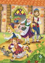 Puslespil ART PUZZLE lykkelig familie, 150 brikker