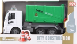 Skraldebil på batteri