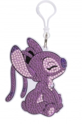 Vedhæng Engel med Diamantmaling