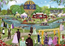 Ravensburger puslespil Bridgerton 1000 brikker