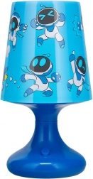 Astrobot bord-LED-lampe med farvet baggrundsbelysning