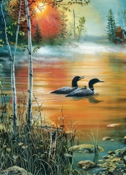 Puslespil Morgen­tåge 1000 brikker fra COBBLE HILL