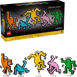 LEGO Art Keith Haring – dansende figurer