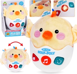 Musikalsk gyngende kylling med melodier, lys og lyde