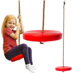 Rund plast gynge til haven