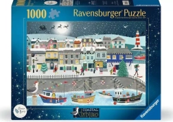 Ravensburger puslespil Jul ved kysten 1000 brikker