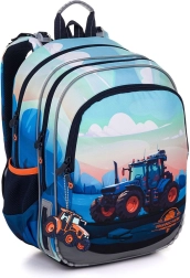 Topgal skole-rygsæk Traktor elly