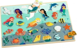 DJECO træ-puslespil indsætning havverden