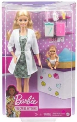Barbie-dukke børnelæge med baby