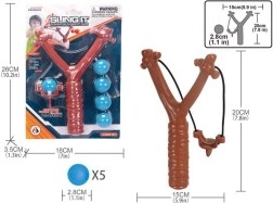 Slangebøsse med fem bolde