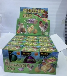 Æg med voksende kylling 6 cm