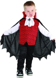 Børne karnevalskostume vampyr (92–104 cm)