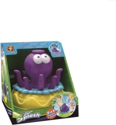 Havesprøjtende blæksprutte med boblemaskine