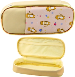 Ingefærkage penalhus Kosmiske tigre i gul farve 24 cm