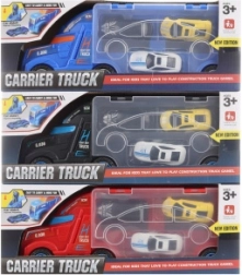 Lastbil med metalbiler