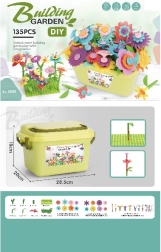 DIY blomsterbyggesæt, 135 dele