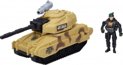 Tank med figur 25 cm