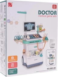 Børnelæge Røntgenvogn med EKG og tilbehør