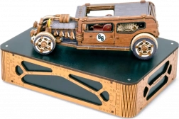 Træ 3D‑puslespil WOODEN CITY hot rod – limited edition