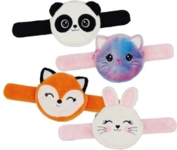 Plys armbåndspung med slap-armbånd til børn