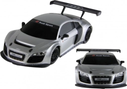 Auto R/C 1:24 fjernstyret sportsvogn Audi R8 LMS sølv