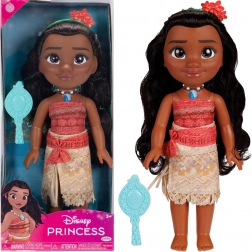 Disney Prinsesse Vaiana (Moana) stor dukke 35 cm med hårbørste