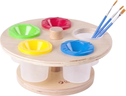 CLASSIC WORLD drejet stativ til maling med bægre