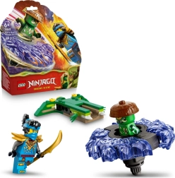 LEGO NINJAGO Nya vs. muteret monster med spinner