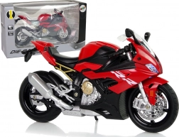 BMW S1000RR motorcykelmodel Rød lyde Lys