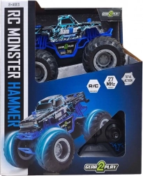 RC bil Monster Hammer Flames 1:24