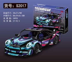 Byggesæt sportsvogn 1116 dele